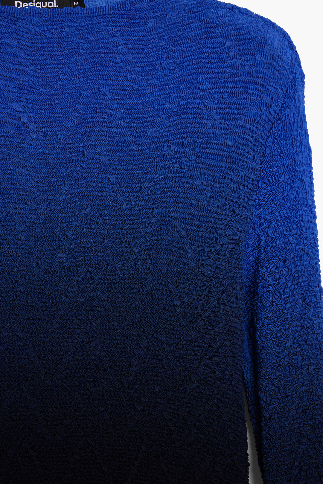 Desigual gradient-textured top