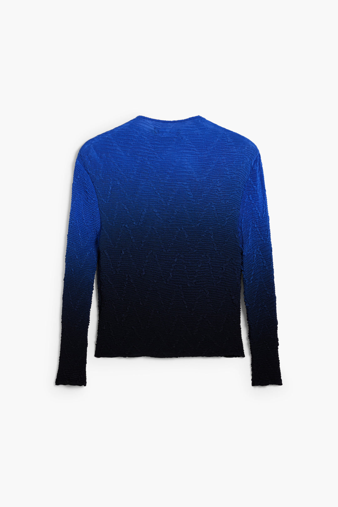 Desigual gradient-textured top
