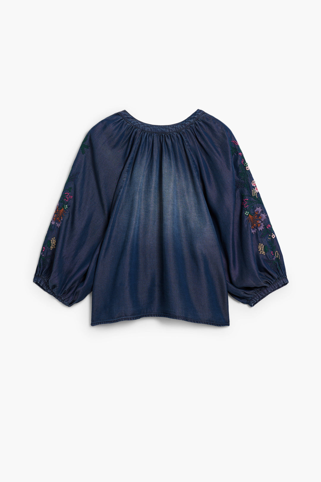 Desigual Embroidered balloon blouse