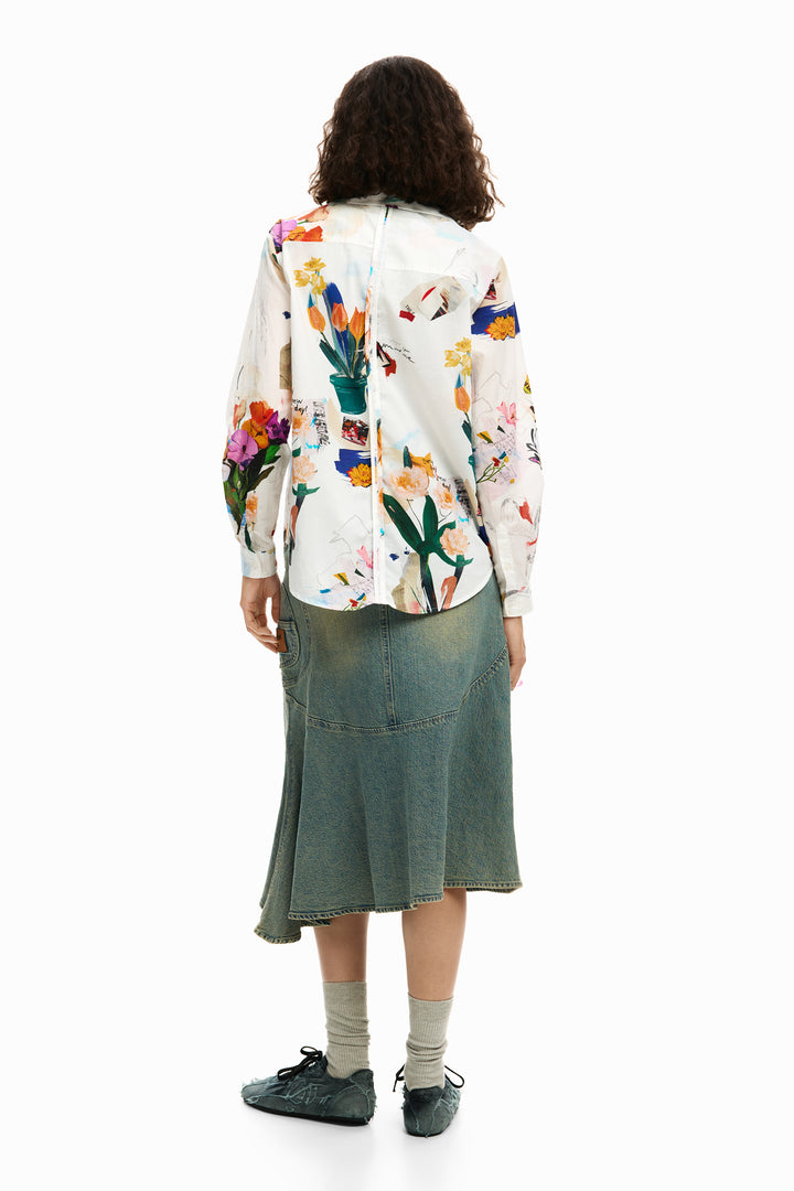 Desigual flowers collage Shirt