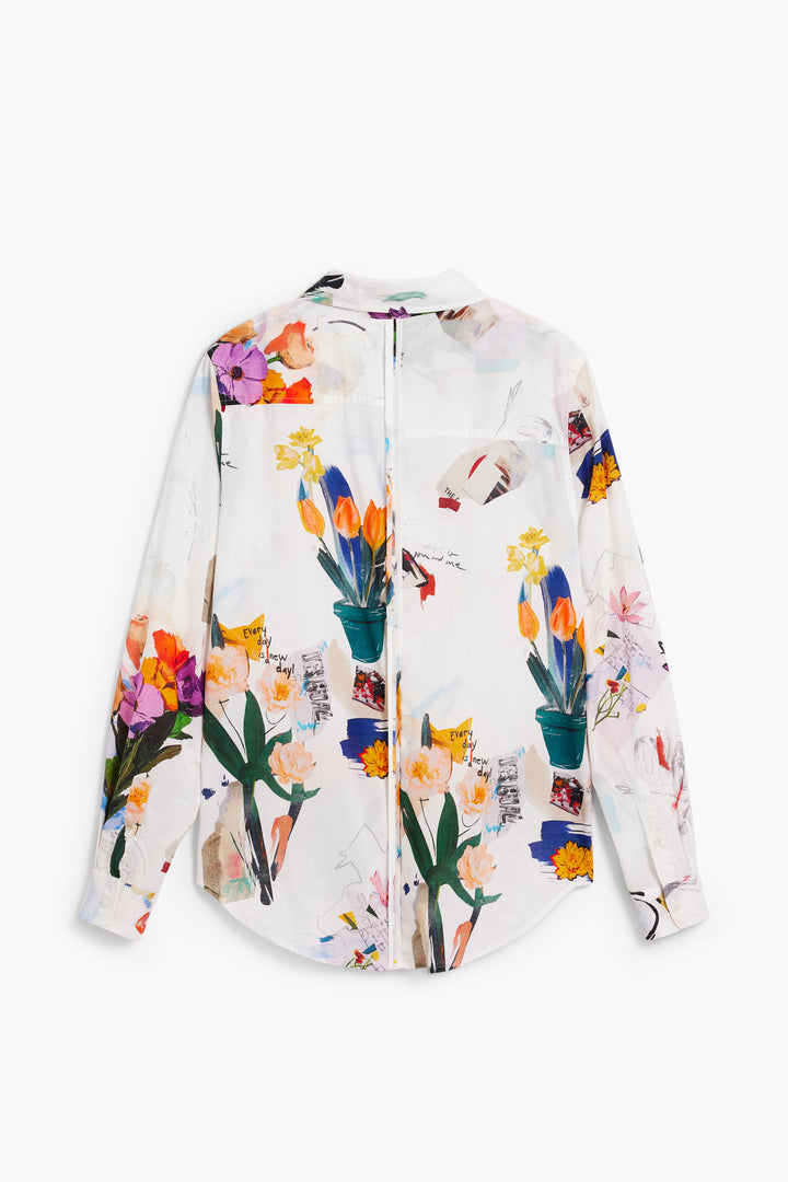 Desigual flowers collage Shirt
