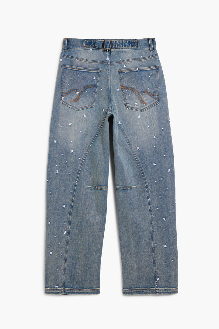 Desigual Embroidered jeans