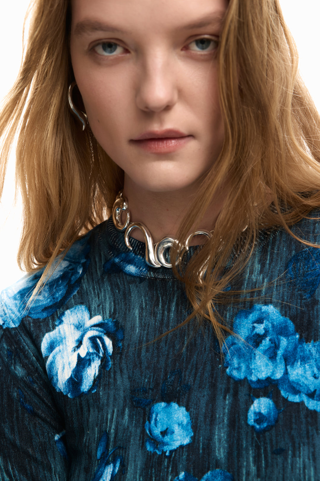 Desigual Fine Floral Sweater