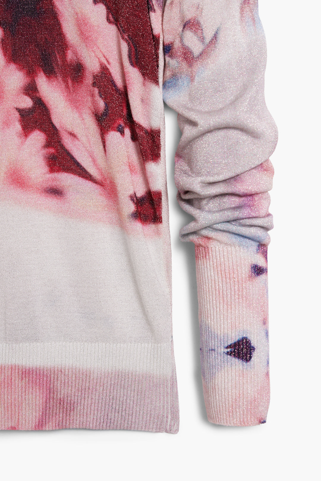 Desigual Fine knit collage sweater