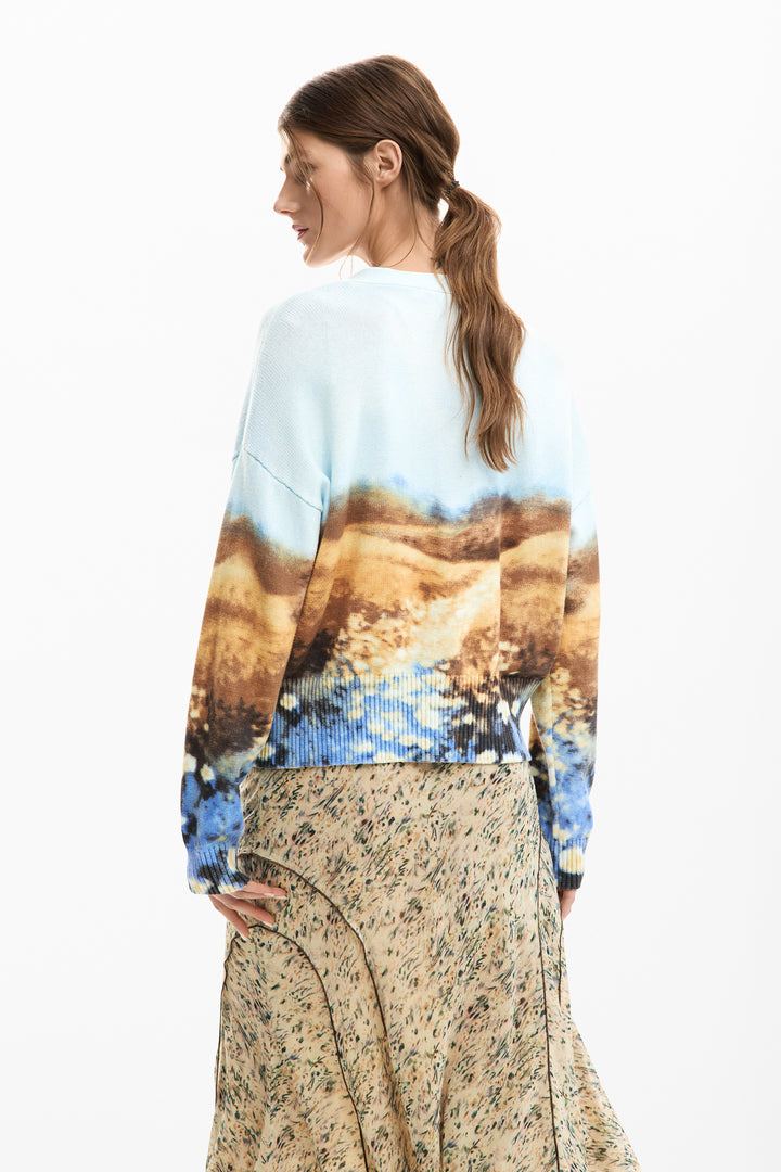 Desigual Landscape Cardigan