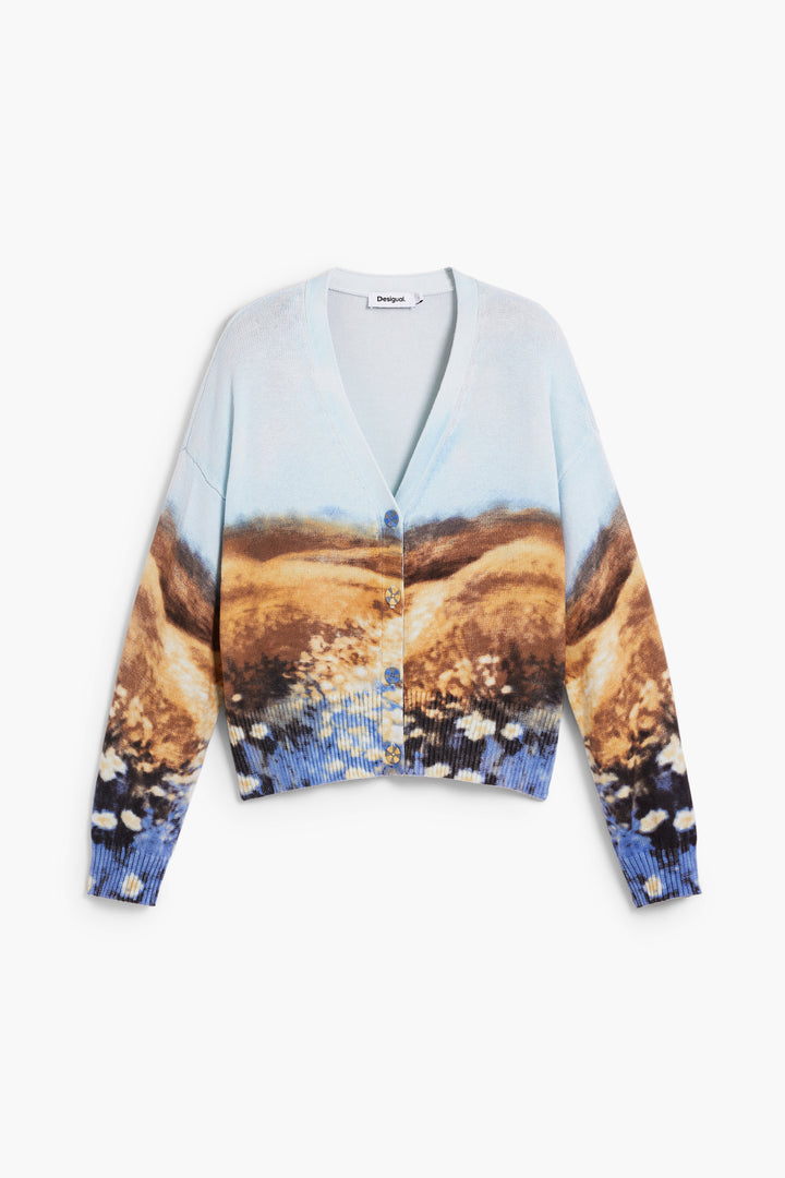 Desigual Landscape Cardigan