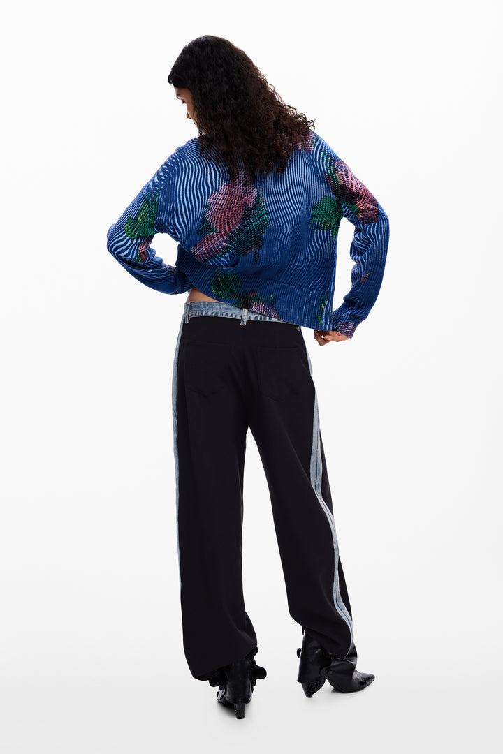 Desigual Floral cardigan