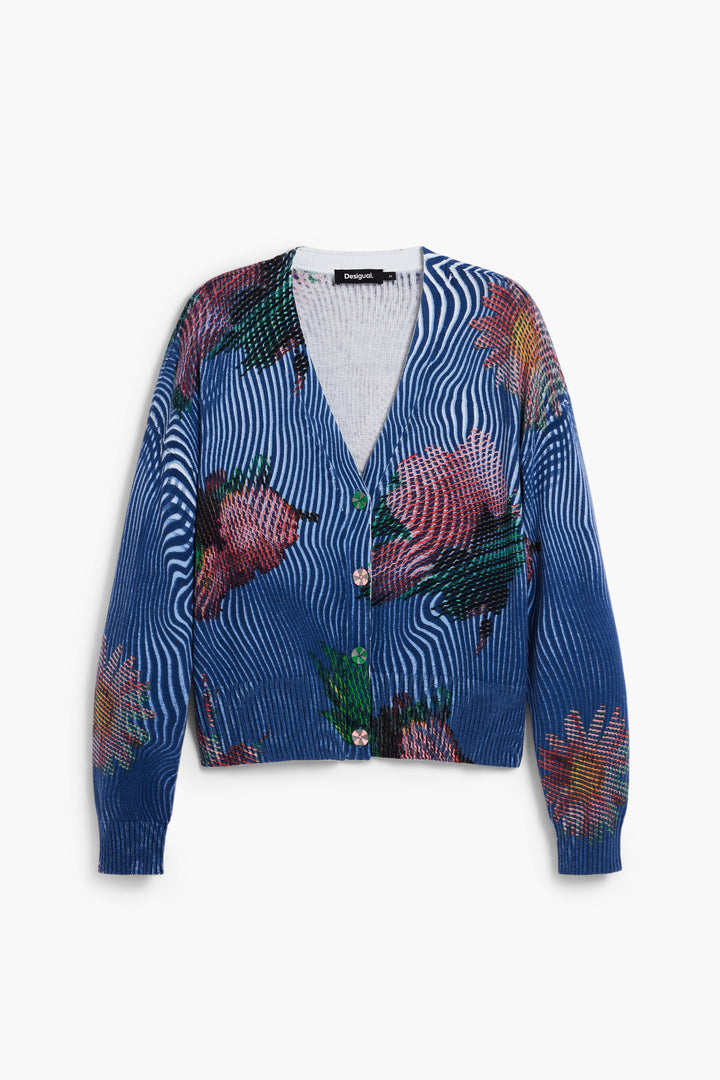 Desigual Floral cardigan