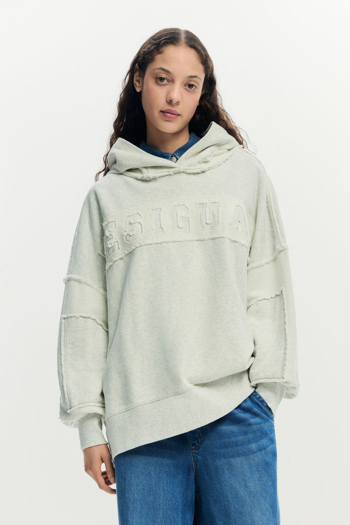 Desigual Oversized hooded sweatshirt