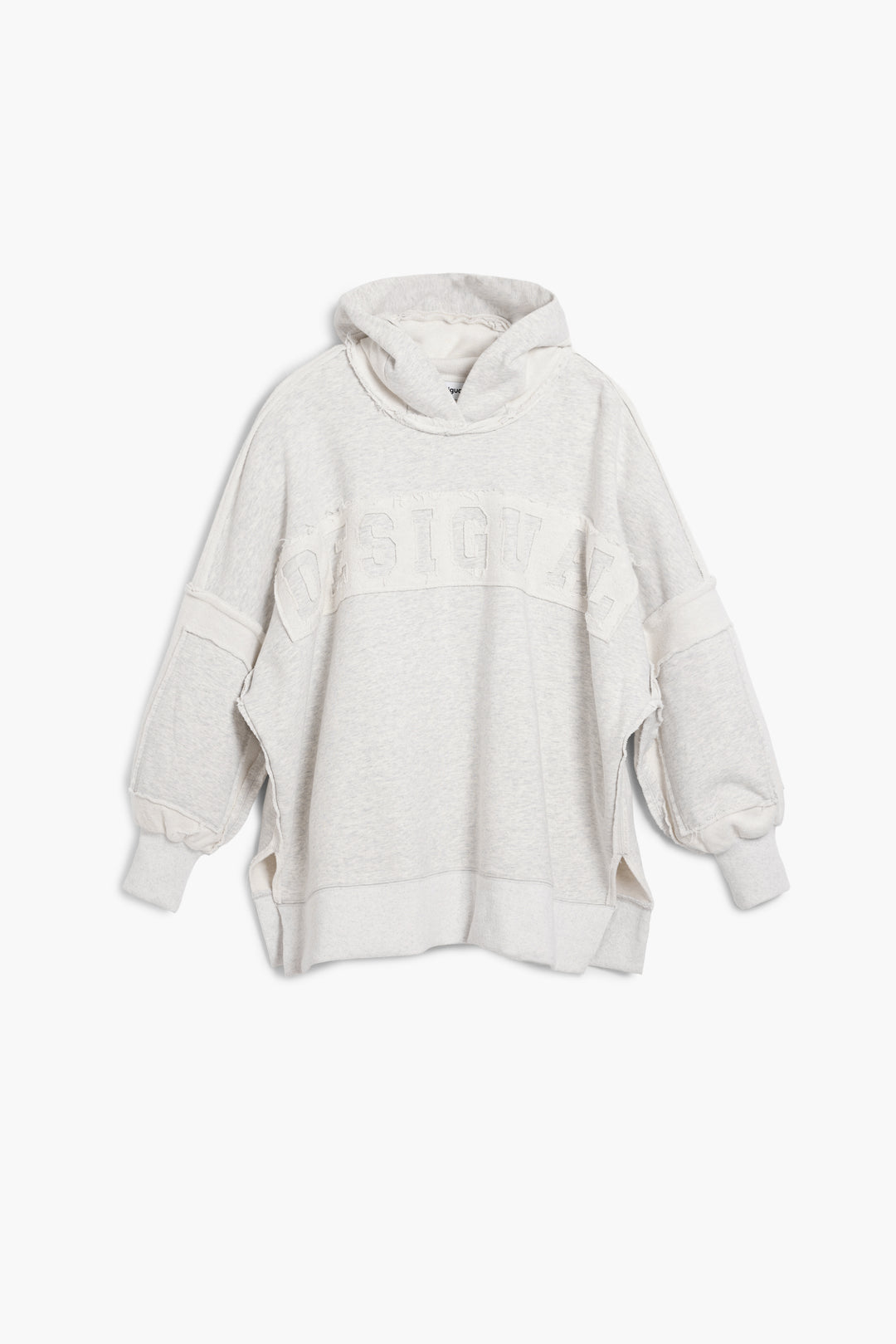 Desigual Oversized hooded sweatshirt