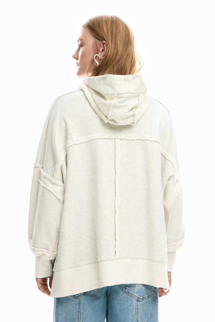 Desigual Oversized hooded sweatshirt