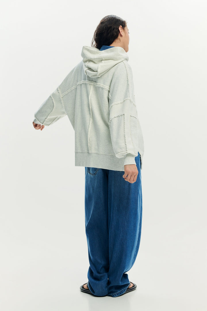 Desigual Oversized hooded sweatshirt