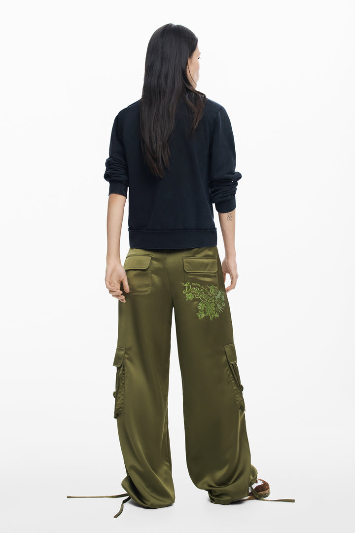 Desigual embroidered heart Sweatshirt