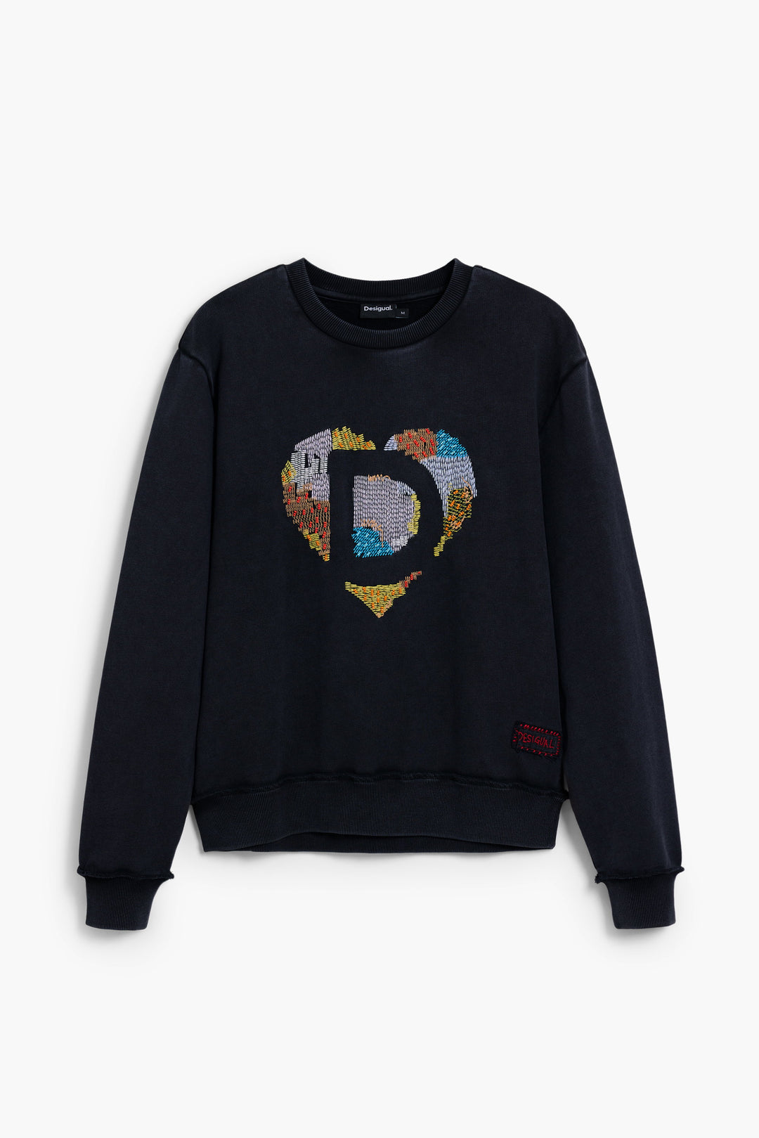 Desigual embroidered heart Sweatshirt