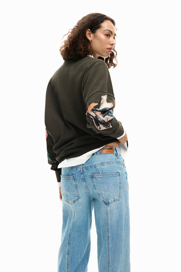 Desigual collage drawing Sweatshirt