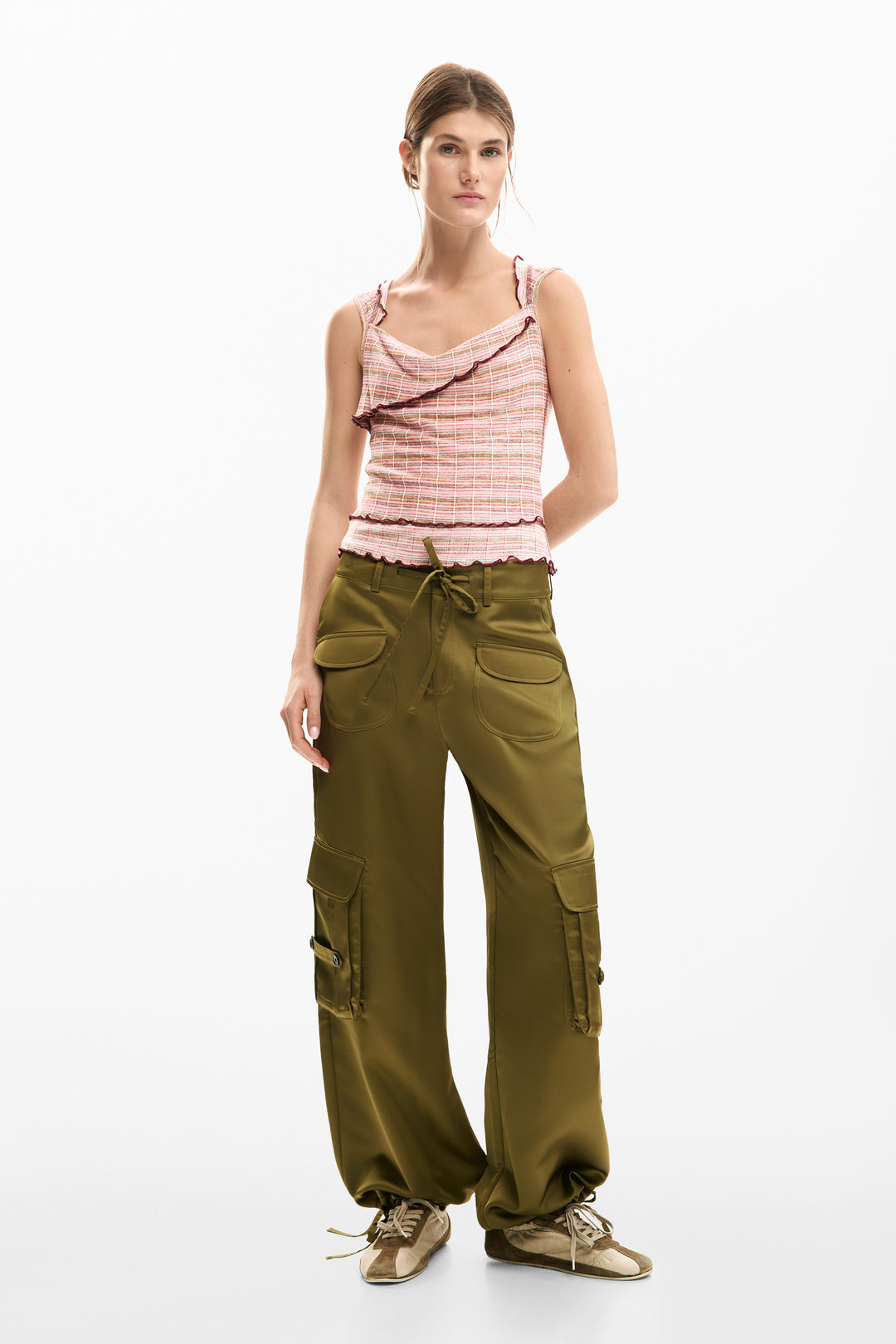 Desigual Ruffled Top