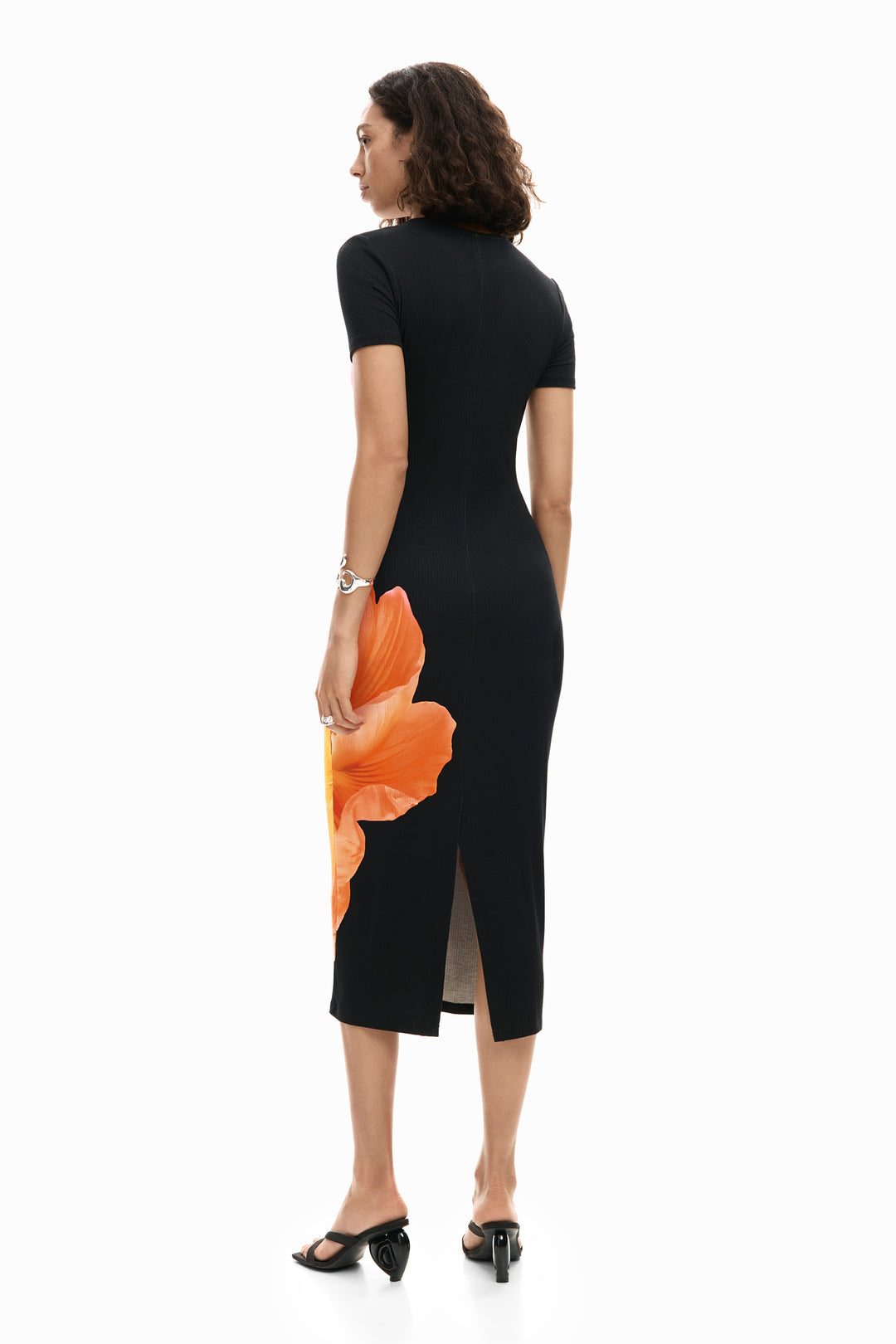 Desigual Long floral dress