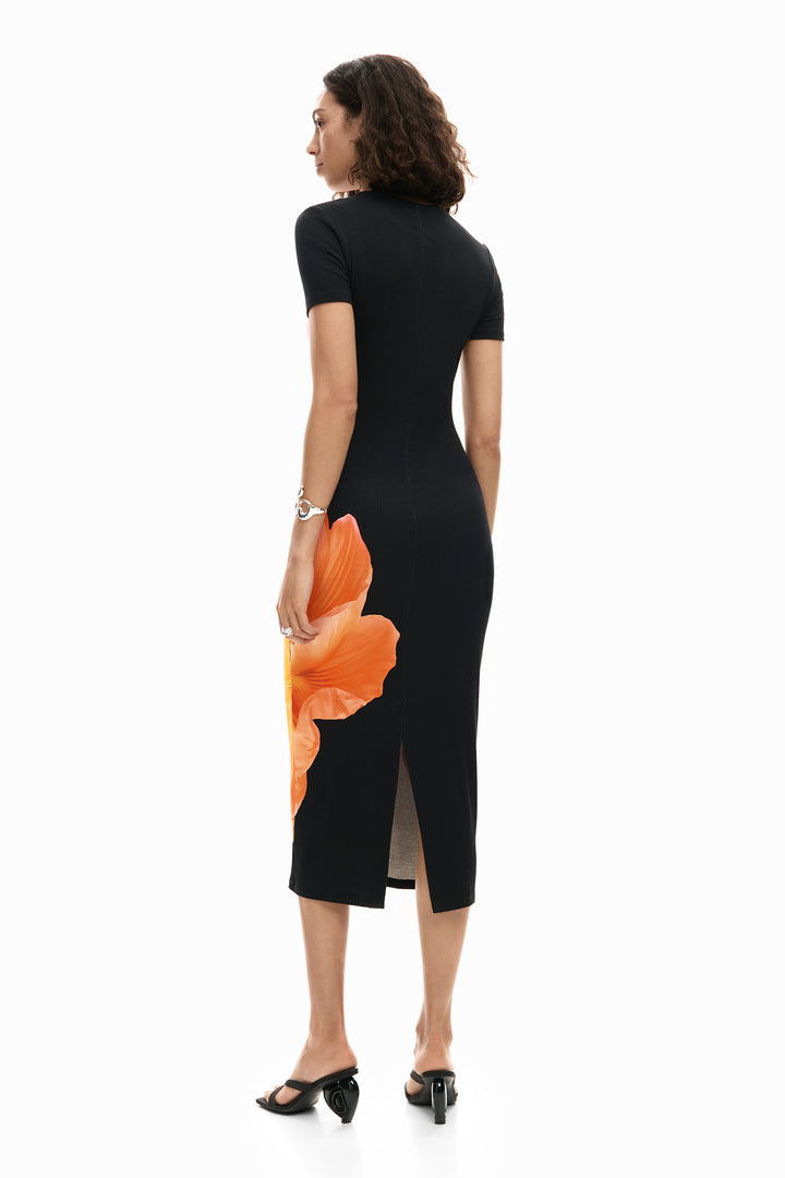 Desigual Long floral dress