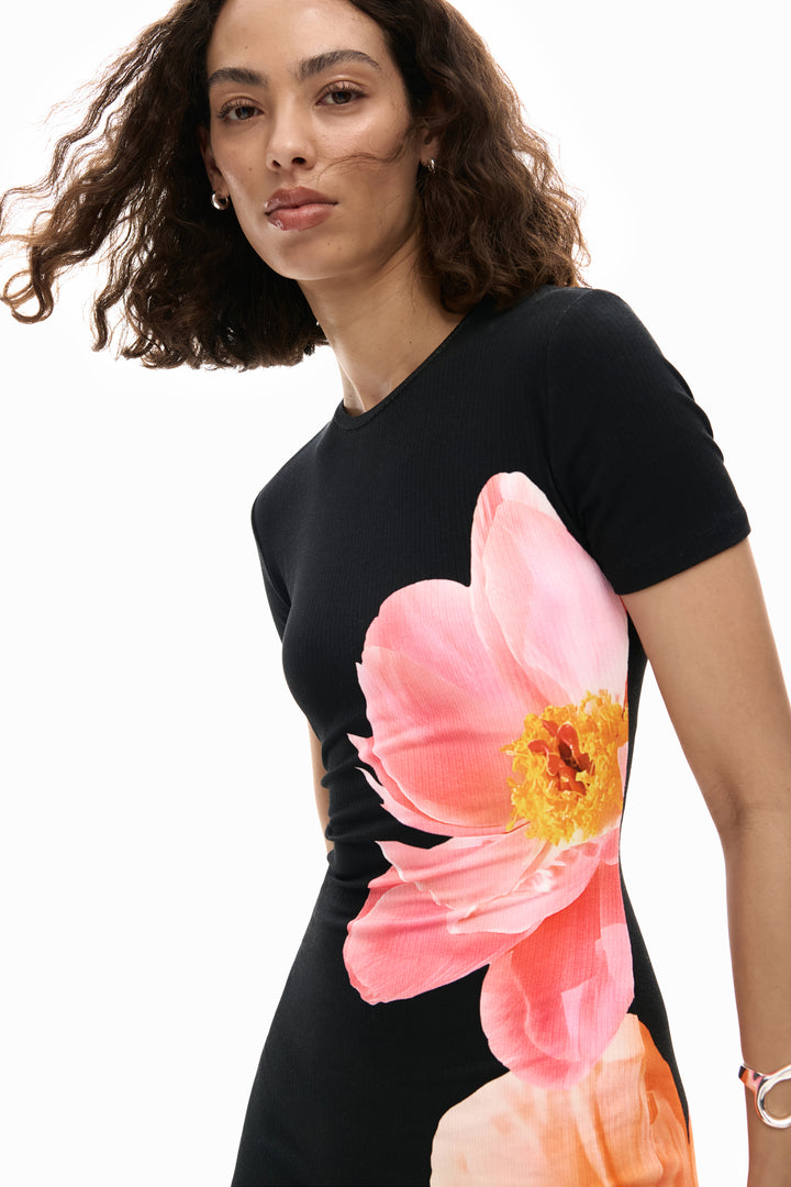 Desigual Long floral dress