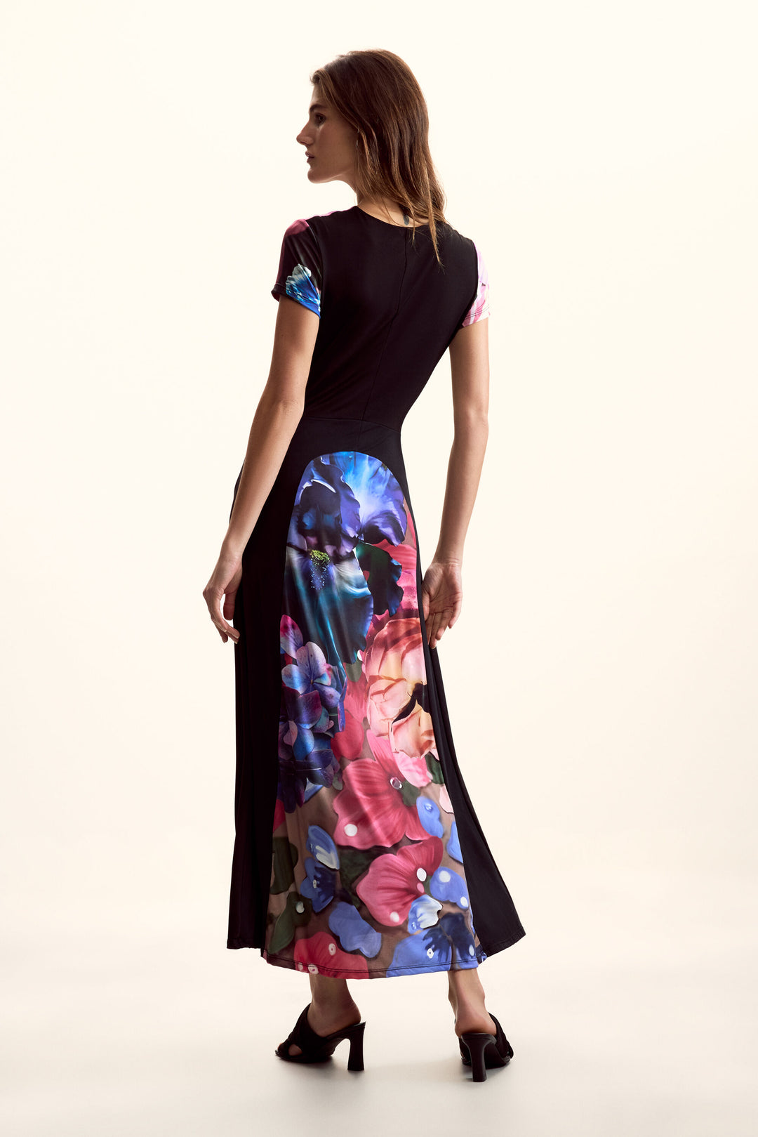 Desigual C. Lacroix Floral Knitted dress