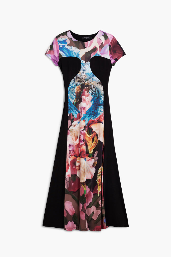 Desigual C. Lacroix Floral Knitted dress
