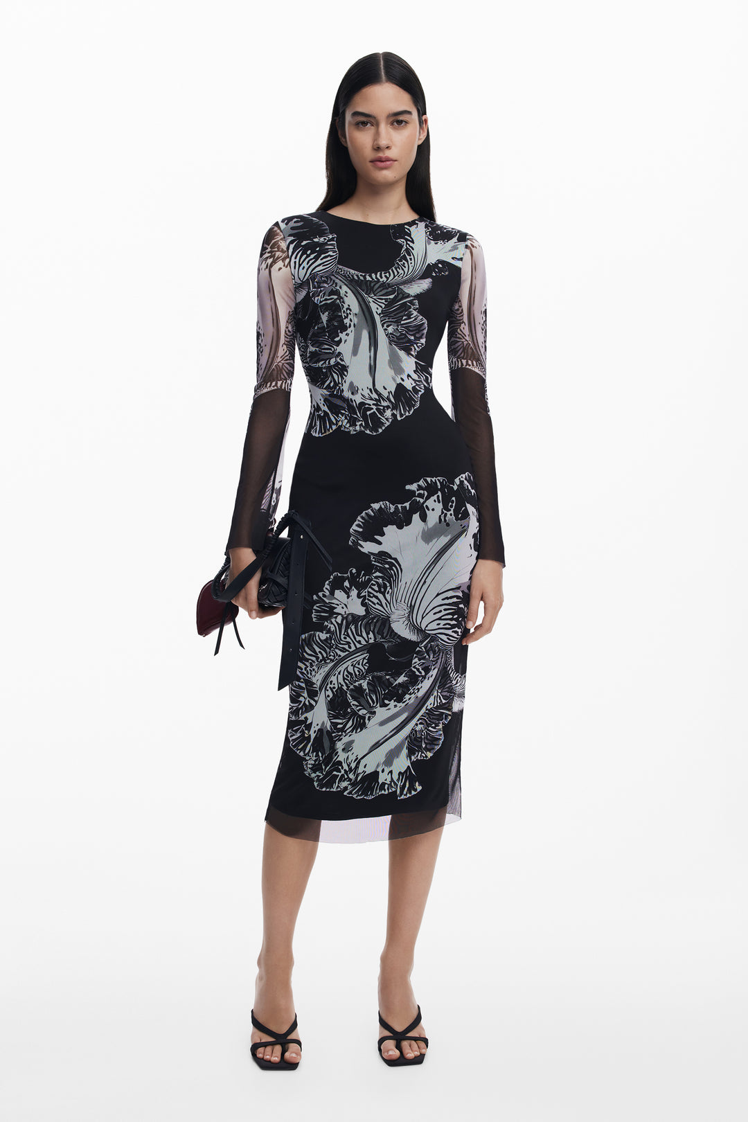 Desigual C. Lacroix Designed Floral dress