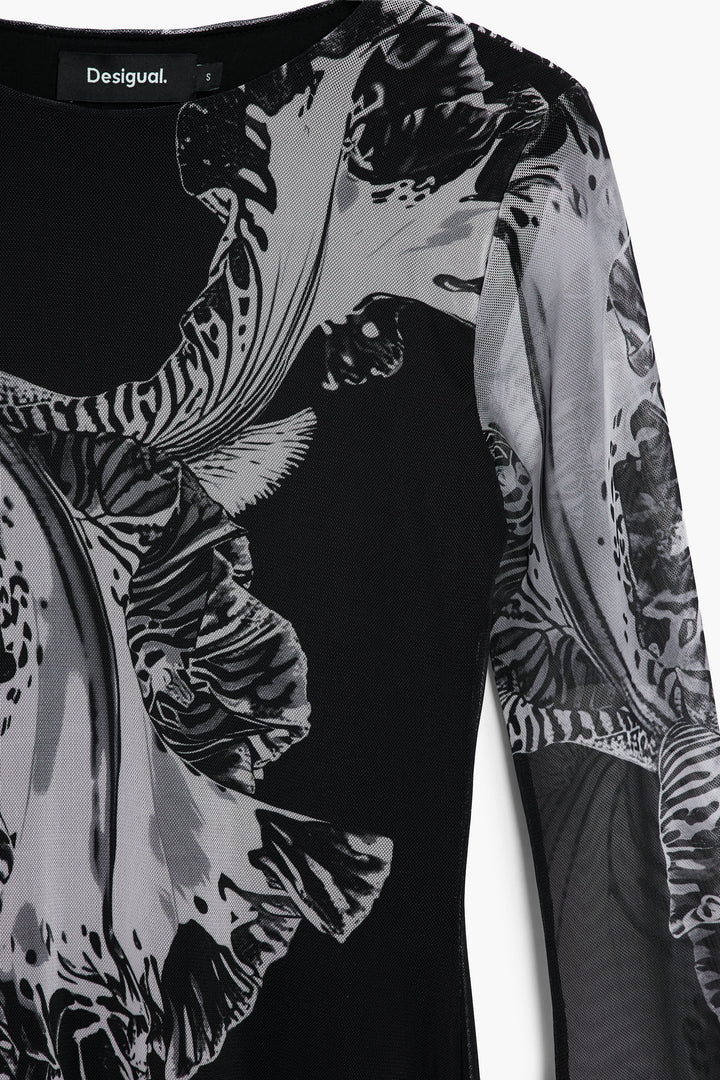 Desigual C. Lacroix Designed Floral dress