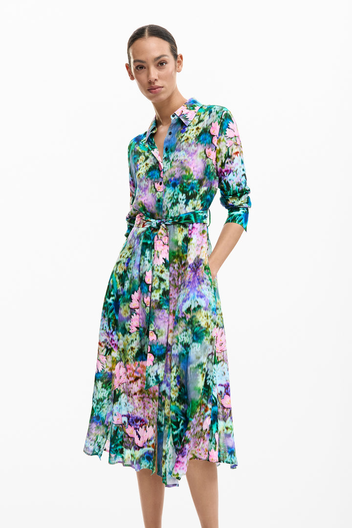 Desigual garden Shirt dress