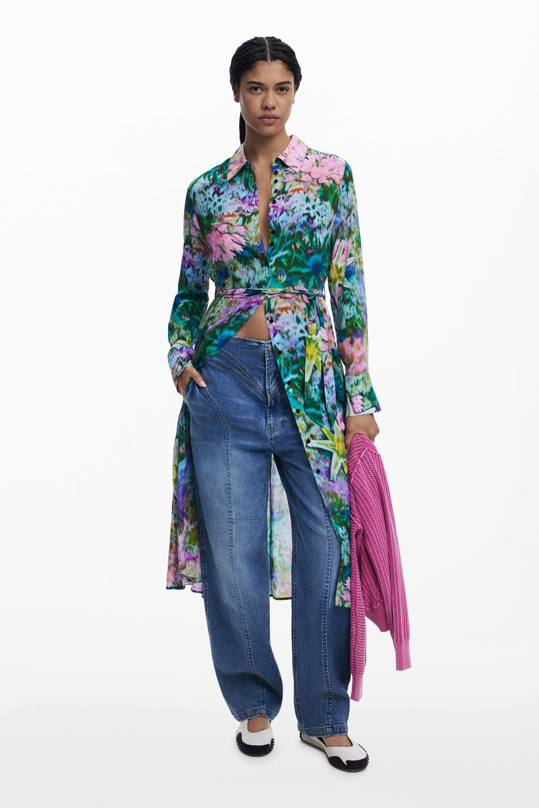 Desigual garden Shirt dress