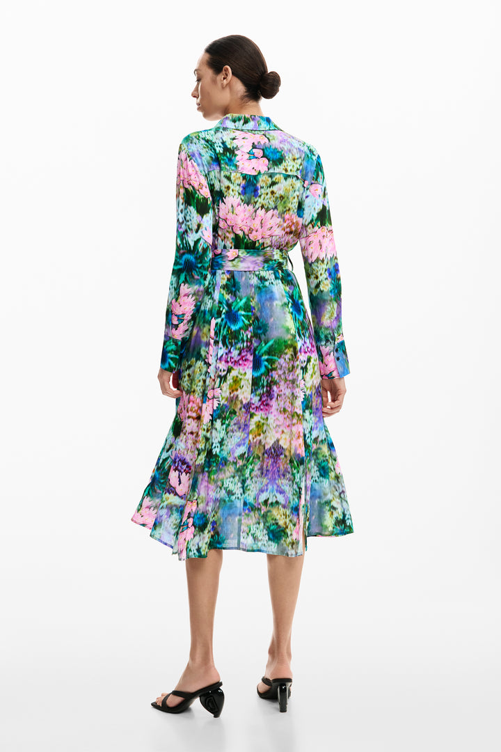 Desigual garden Shirt dress
