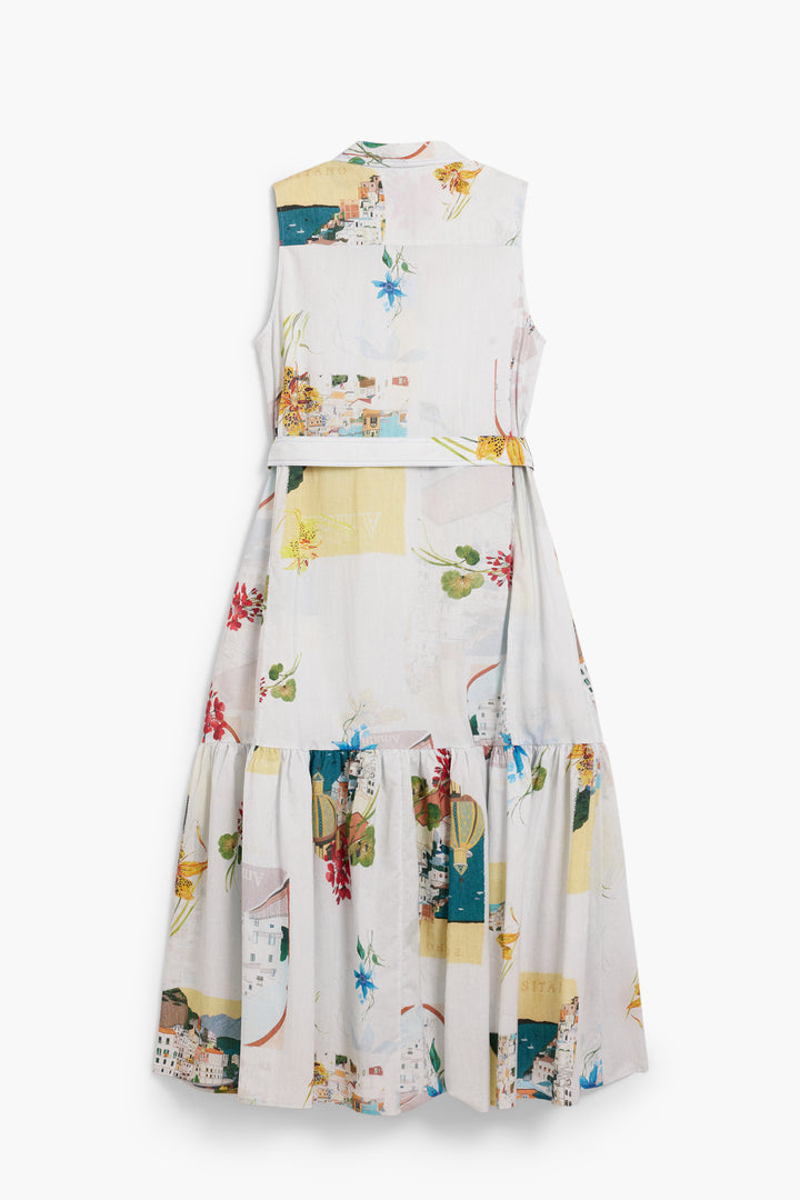 Desigual postcards Shirt dress