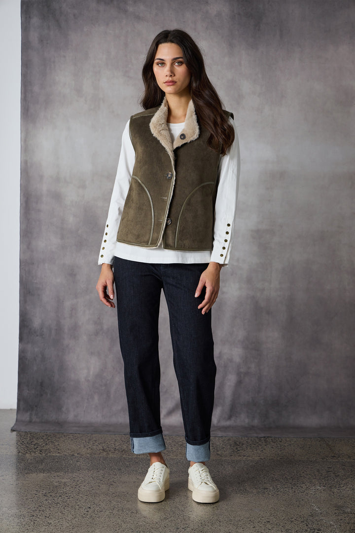 Lania Legal Wide Jean - Midnight