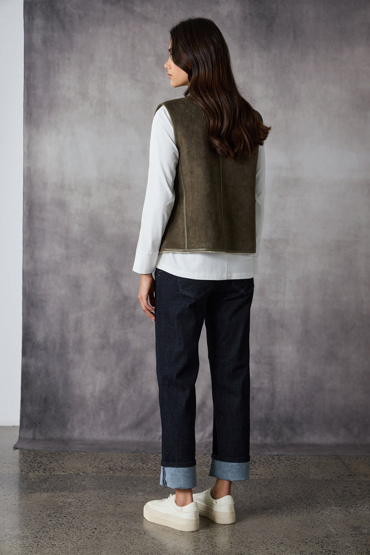 Lania Legal Wide Jean - Midnight