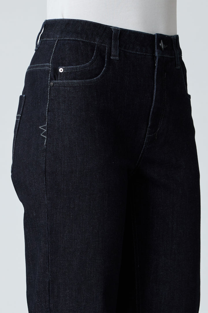 Lania Legal Wide Jean - Midnight