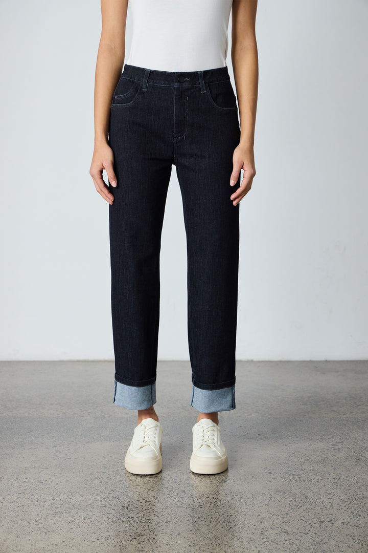 Lania Legal Wide Jean - Midnight