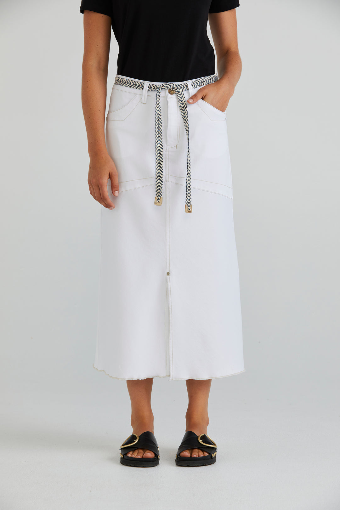 Lania White Rhode Skirt