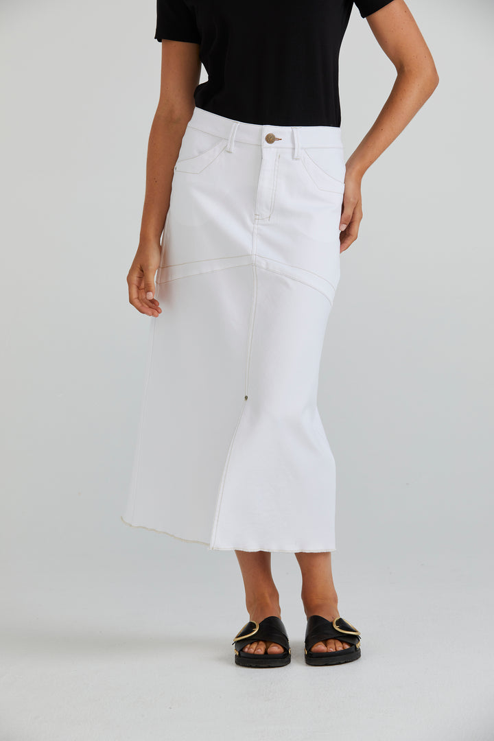 Lania White Rhode Skirt