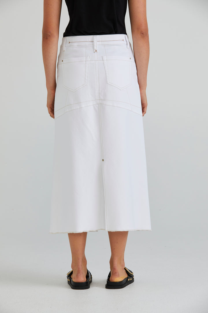 Lania White Rhode Skirt