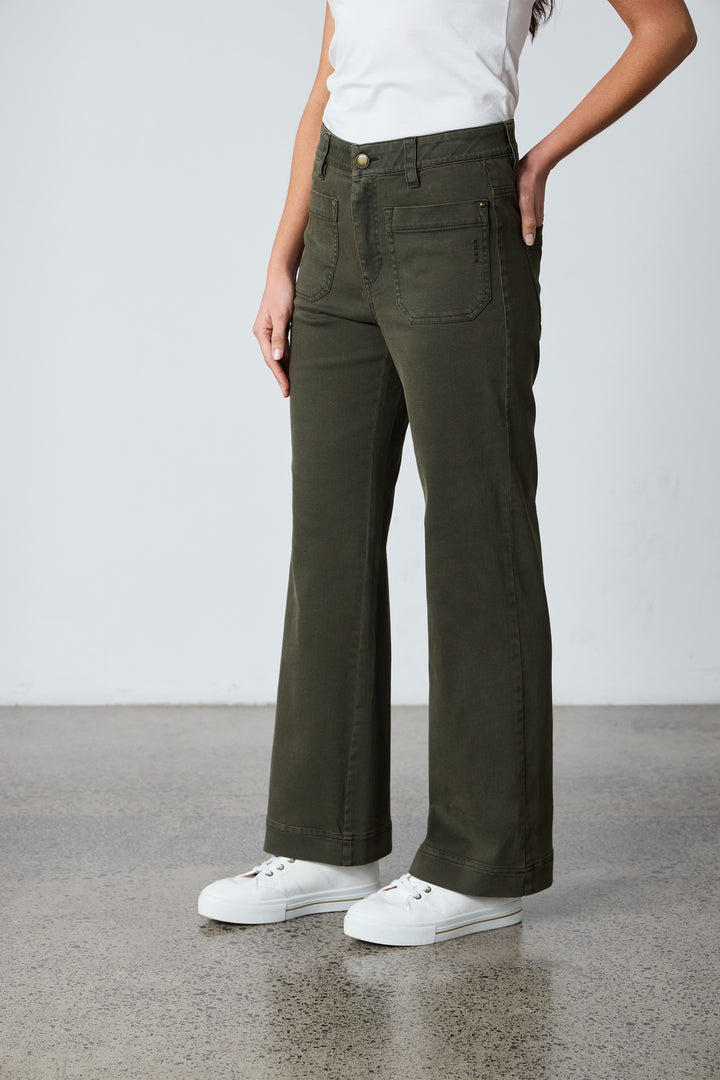 Lania Chrome Jeans Army