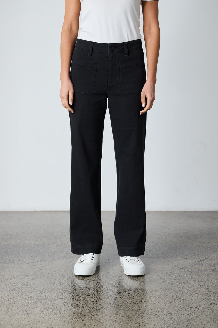 Lania Chrome Jean Black