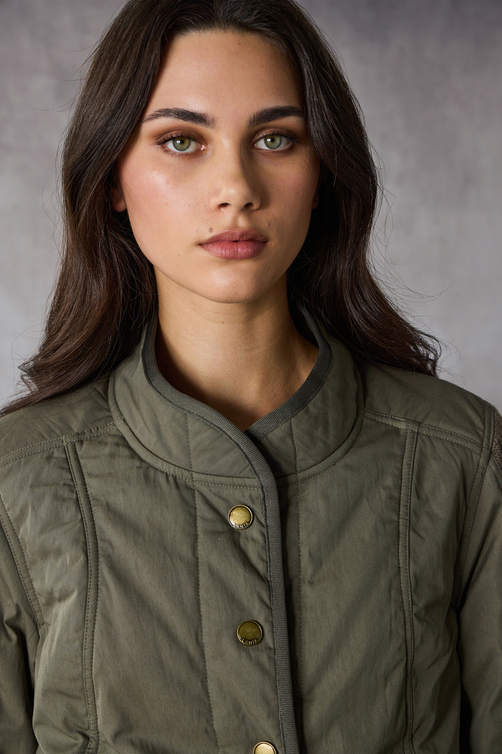 Lania Cable Jacket - Khaki