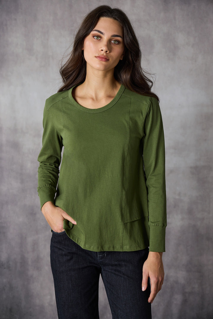 Lania Clemment Top - Moss