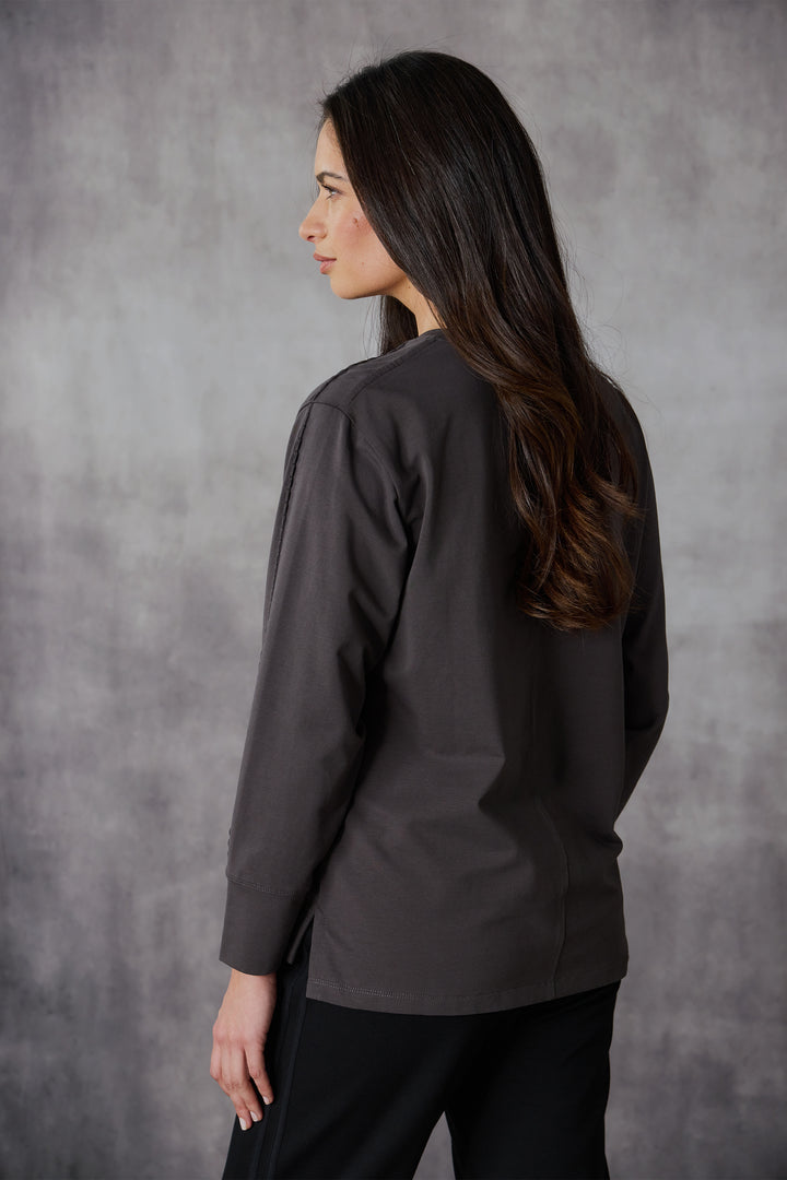 Lania Base top - Carob