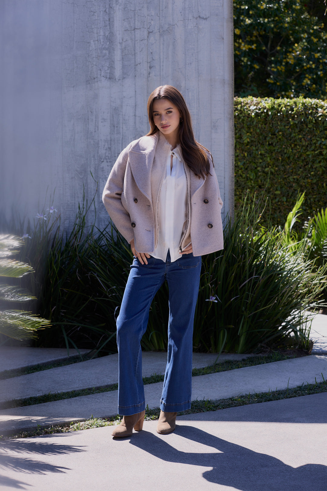 Lania Luka Coat - Blush