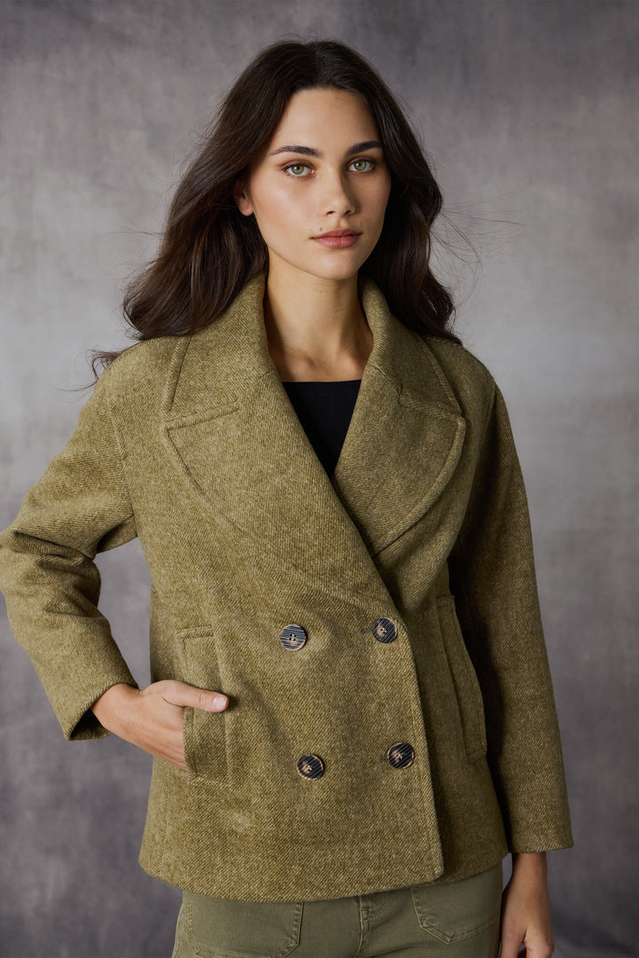 Lania Luka Coat - Olive