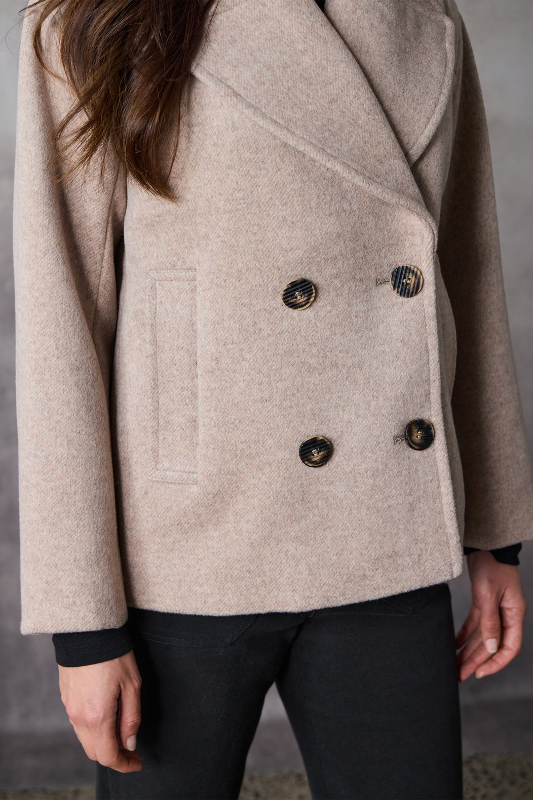 Lania Luka Coat - Blush