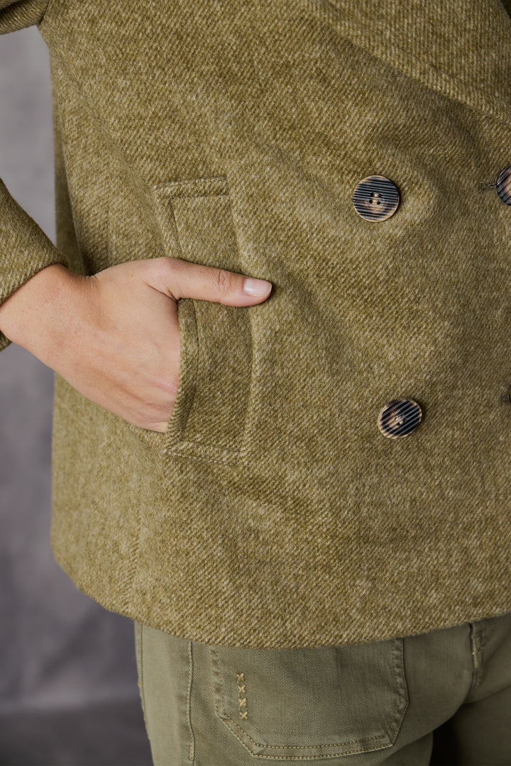 Lania Luka Coat - Olive
