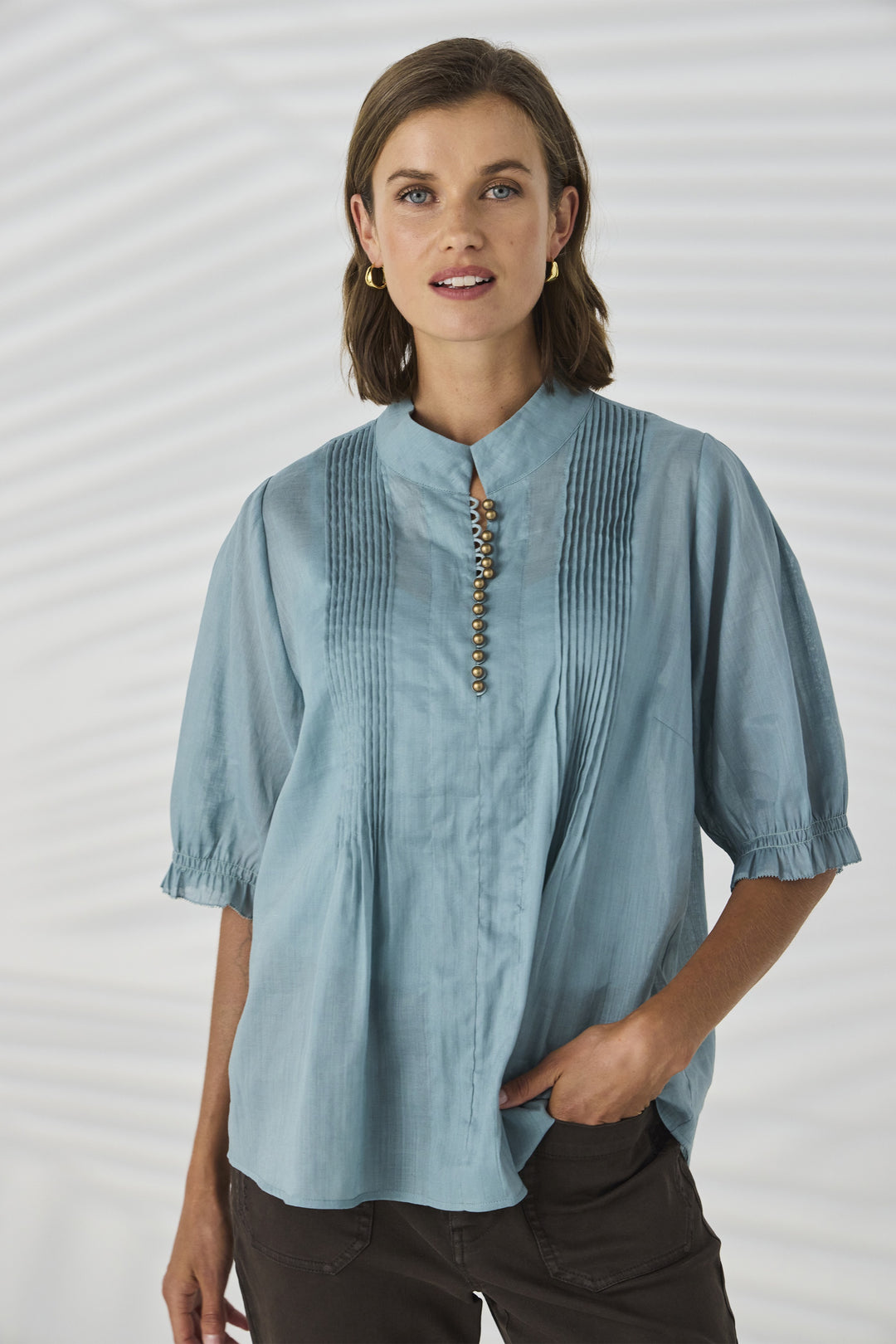 Lania Pier Shirt - Sea