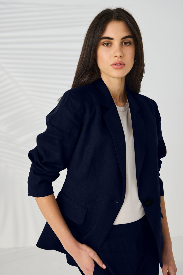 Lania Keat Jacket - Navy