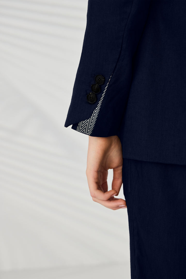 Lania Keat Jacket - Navy